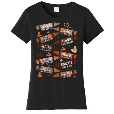 Pride African Black History Month Teacher Teach Juneteenth Women's T-Shirt