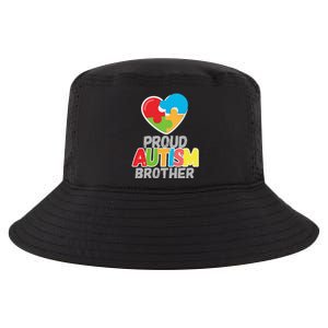 Proud Autism Brother Autism Awareness Day Tee Cool Comfort Performance Bucket Hat