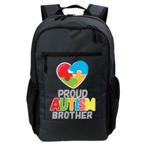 Proud Autism Brother Autism Awareness Day Tee Daily Commute Backpack