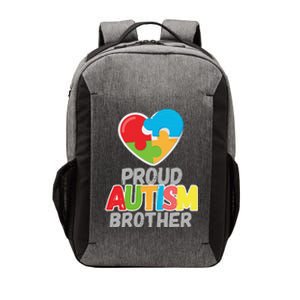 Proud Autism Brother Autism Awareness Day Tee Vector Backpack