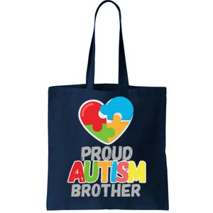 Proud Autism Brother Autism Awareness Day Tee Tote Bag