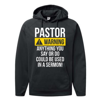 Pastor Appreciation Best Priest Christian Jesus God Bible Performance Fleece Hoodie