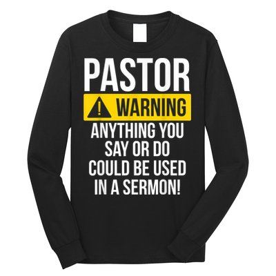 Pastor Appreciation Best Priest Christian Jesus God Bible Long Sleeve Shirt