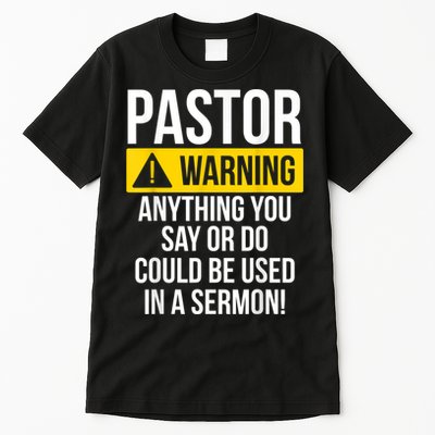 Pastor Appreciation Best Priest Christian Jesus God Bible Tall T-Shirt