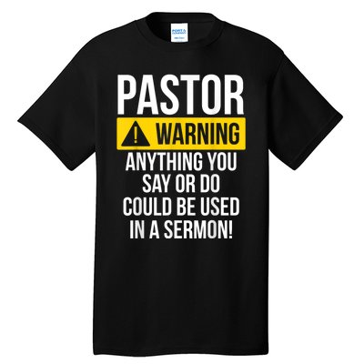 Pastor Appreciation Best Priest Christian Jesus God Bible Tall T-Shirt