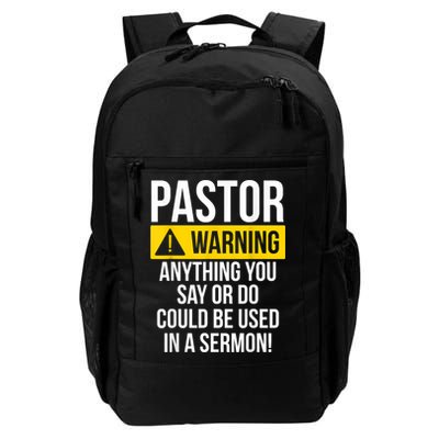 Pastor Appreciation Best Priest Christian Jesus God Bible Backpack