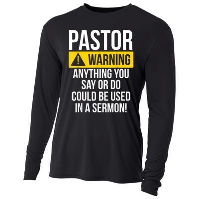 Pastor Appreciation Best Priest Christian Jesus God Bible Cooling Performance Long Sleeve Crew