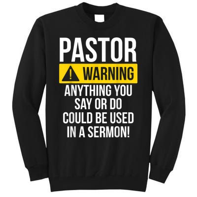 Pastor Appreciation Best Priest Christian Jesus God Bible Tall Sweatshirt