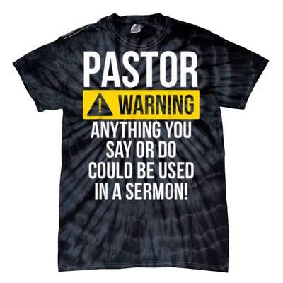 Pastor Appreciation Best Priest Christian Jesus God Bible Tie-Dye T-Shirt