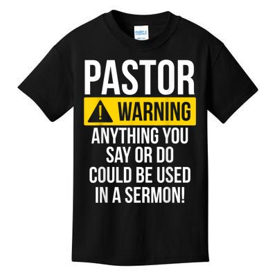 Pastor Appreciation Best Priest Christian Jesus God Bible Kids T-Shirt