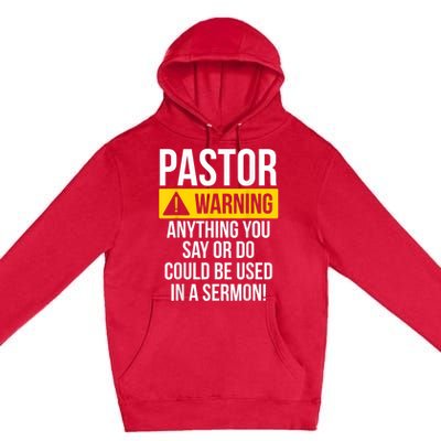 Pastor Appreciation Best Priest Christian Jesus God Bible Premium Pullover Hoodie