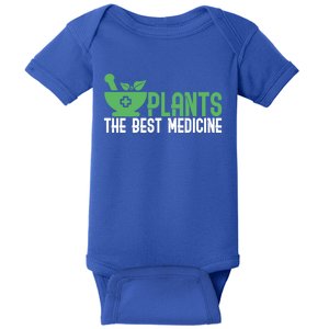 Plants Are Best Medicine Treatt Chinese Medicine Meaningful Gift Baby Bodysuit