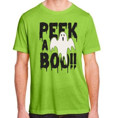 Peek A Boo Halloween Ghost Adult ChromaSoft Performance T-Shirt