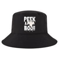 Peek A Boo Halloween Ghost Cool Comfort Performance Bucket Hat