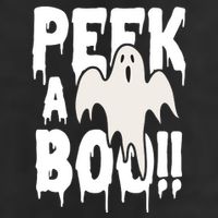 Peek A Boo Halloween Ghost Cool Comfort Performance Bucket Hat