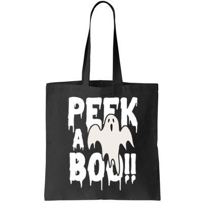 Peek A Boo Halloween Ghost Bag