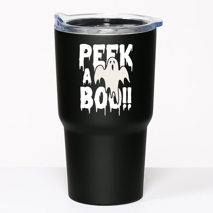 Peek A Boo Halloween Ghost Tumbler