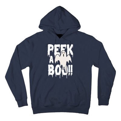 Peek A Boo Halloween Ghost Hoodie