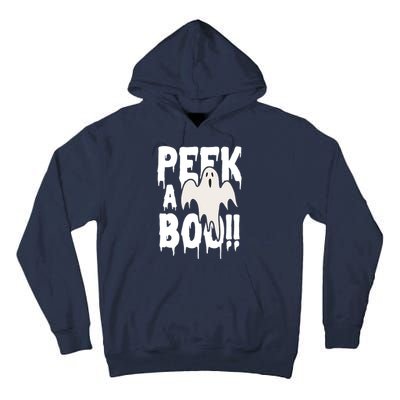 Peek A Boo Halloween Ghost Tall Hoodie