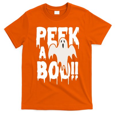 Peek A Boo Halloween Ghost T-Shirt