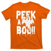 Peek A Boo Halloween Ghost T-Shirt