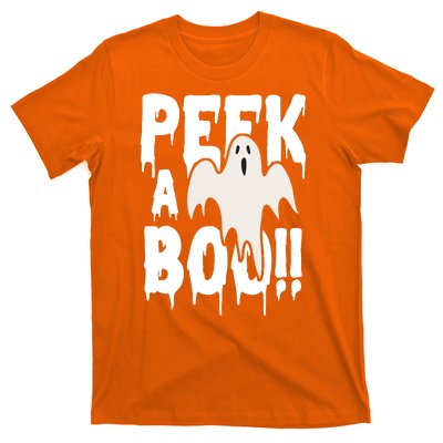 Peek A Boo Halloween Ghost T-Shirt