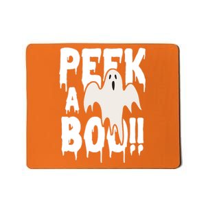 Peek A Boo Halloween Ghost Mousepad