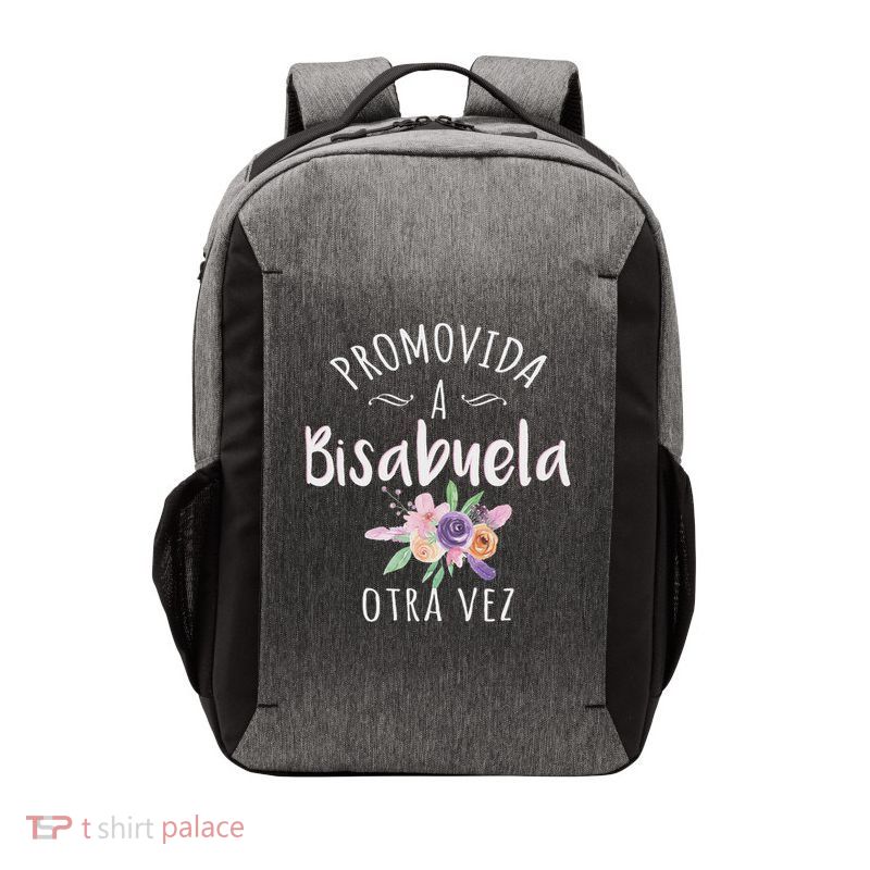 Promovida A Bisabuela Otra Vez Spanish Baby Announcement Vector Backpack
