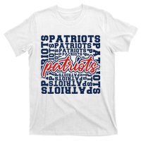 Patriots American Blue And Red Patriot Saying T-Shirt