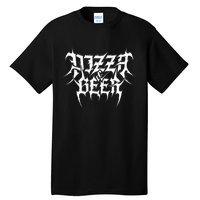 Pizza And Beer Death Metal Black Snack Tall T-Shirt