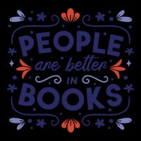 People Are Better In Books 16 in Basic Backpack