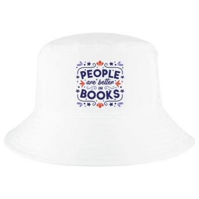 People Are Better In Books Cool Comfort Performance Bucket Hat