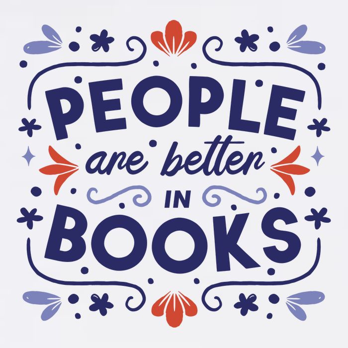 People Are Better In Books Performance Shirt