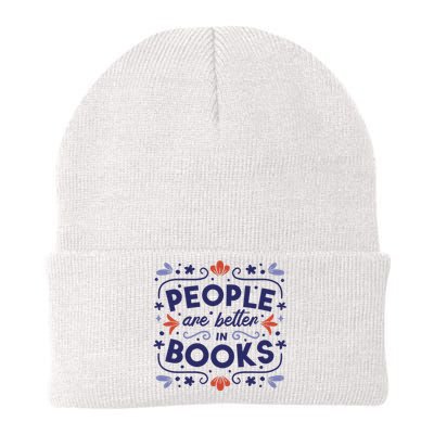 People Are Better In Books Knit Cap Winter Beanie