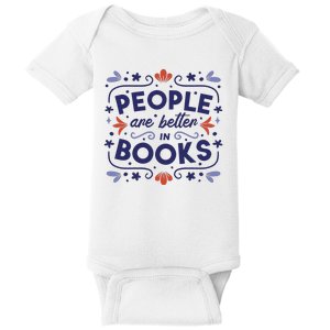 People Are Better In Books Baby Bodysuit