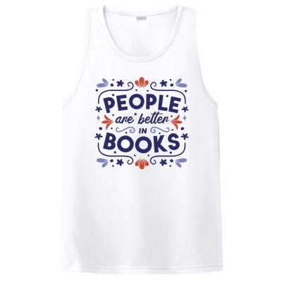 People Are Better In Books PosiCharge Competitor Tank