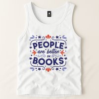 People Are Better In Books Tank Top
