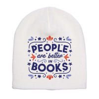 People Are Better In Books Short Acrylic Beanie
