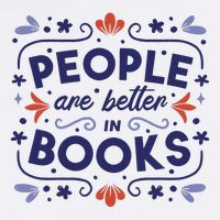 People Are Better In Books Short Acrylic Beanie