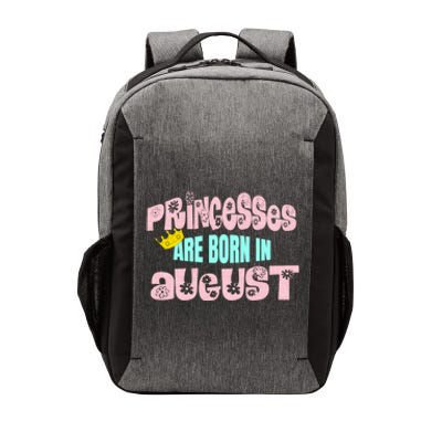 Princesses Are Born August Black Leo Virgo Birthday Gift Vector Backpack