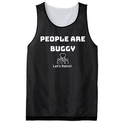 People Are Buggy Let’S Retro Mesh Reversible Basketball Jersey Tank