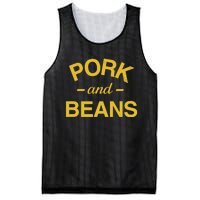 Pork And Beans Funny Trash Food Mesh Reversible Basketball Jersey Tank