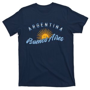 Proud Argentinian Buenos Aires Fan Argentina Country Descent T-Shirt