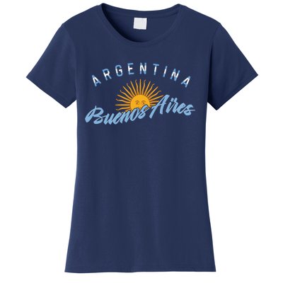 Proud Argentinian Buenos Aires Fan Argentina Country Descent Women's T-Shirt