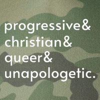Progressive And Christian And Queer And Unapologetic Legacy Tie Dye Trucker Hat