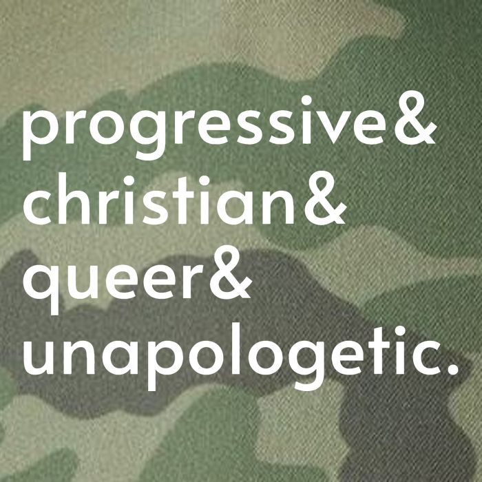 Progressive And Christian And Queer And Unapologetic Legacy Tie Dye Trucker Hat