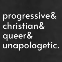 Progressive And Christian And Queer And Unapologetic Cool Comfort Performance Bucket Hat