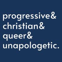 Progressive And Christian And Queer And Unapologetic Infant Baby Jersey Bodysuit