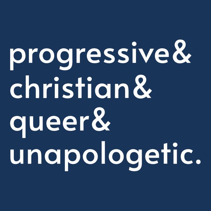 Progressive And Christian And Queer And Unapologetic Infant Baby Jersey Bodysuit