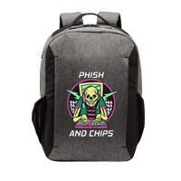 P.H.I.S.H And Chips Funny Hacker Vector Backpack